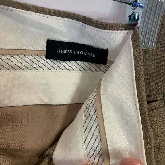 Ann Taylor Tan Trousers with Flared Leg - Picture 6 of 8